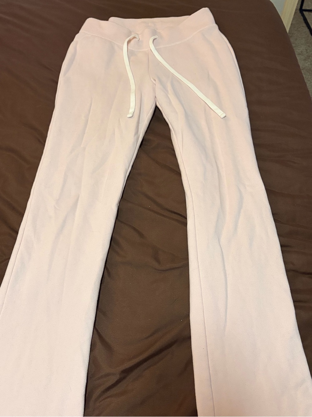 Hollister Light Pink Women's Joggers with Drawstring